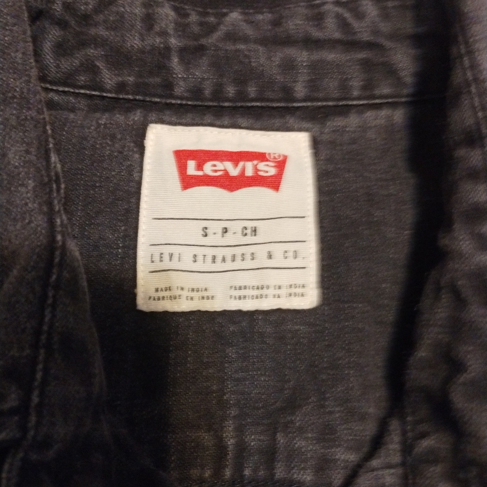 LEVIS Sawtooth Pearl Snap Shirt VINTAGE - Picture 3 of 5